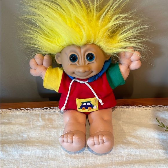 Other - Colorful buster the Troll Doll with Yellow Hair